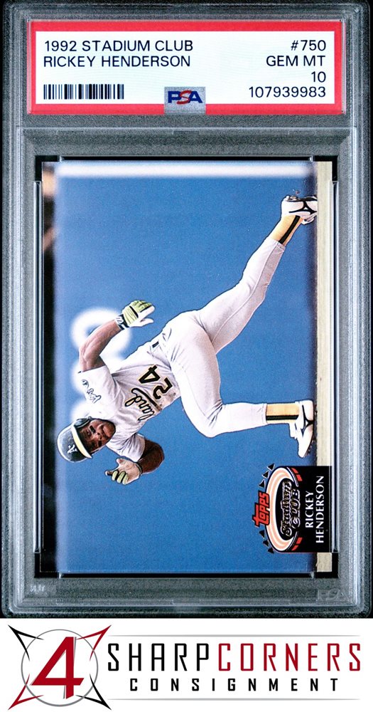 Rick Henderson Elite Edition 入手難シューティング eBay Auction Item 267235782891 Baseball Cards 1992 Stadium Club