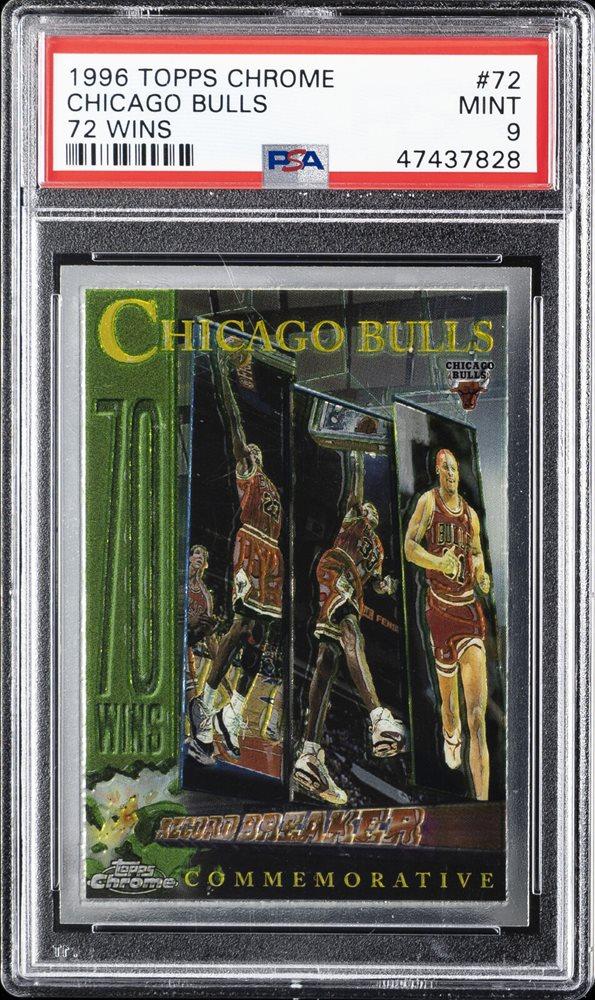 その他 96-97 Topps Chrome #72 Bulls 72Wins Auction Prices Realized Basketball Cards 1996 TOPPS CHROME