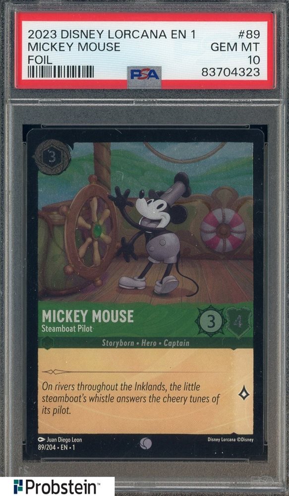 Auction Prices Realized Tcg Cards 2023 DISNEY LORCANA EN 1