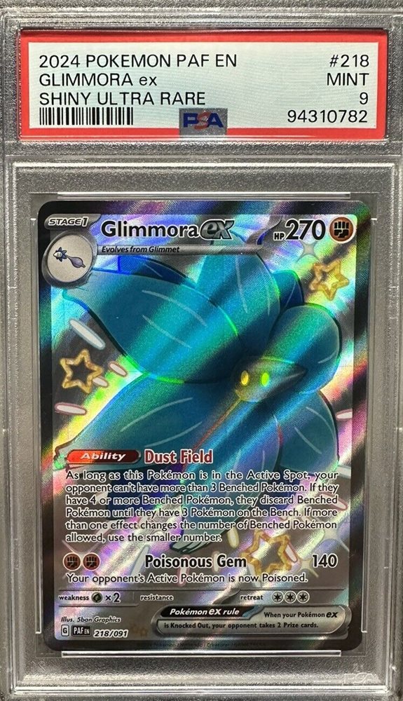 eBay Auction Item 135430198821 Tcg Cards 2024 Pokemon Paf En-Paldean Fates