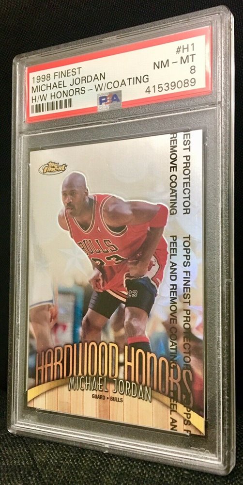 Lot Detail - 1998-99 Topps Finest Basketball Refractor #81 Michael