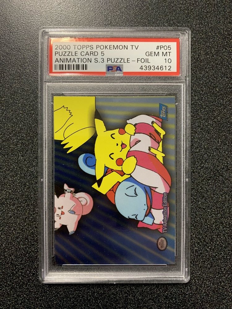 eBay Auction Item 402349409465 Non-Sport Cards 2000 Topps Pokemon Tv  Animation Series 3 Puzzle