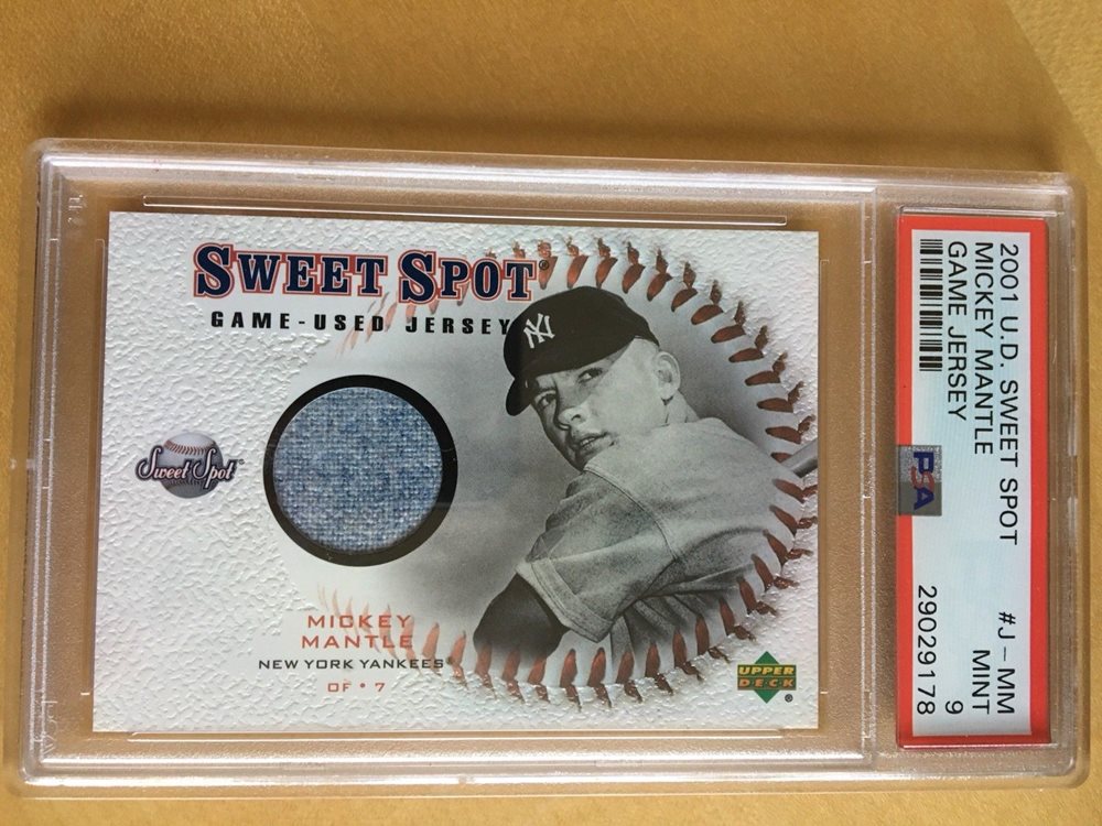 Auction Prices Realized Baseball Cards 2001 UPPER DECK SWEET SPOT