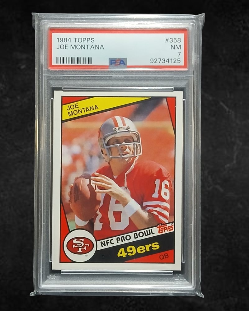 その他 Joe Montana Auto psa9 Joe Montana 1984 Topps #359 Instant Replay Price Guide