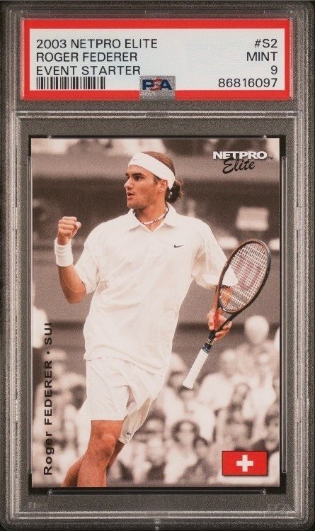 Auction Prices Realized Misc Cards 2003 NETPRO ELITE Roger Federer