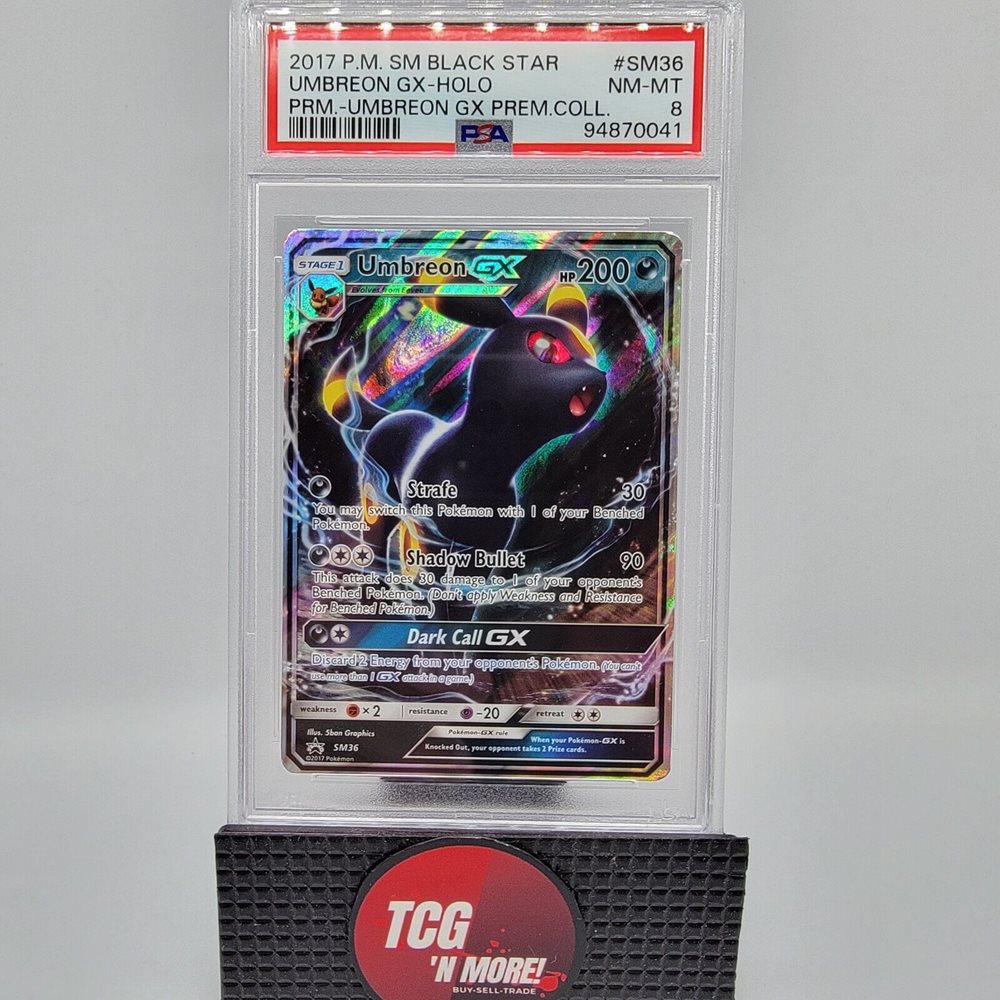 ブラッキー Umbreon GX 2017 PSA 10 プロモカード Umbreon GX 2017 PSA 10 プロモーションカード ブラッキー Umbreon GX