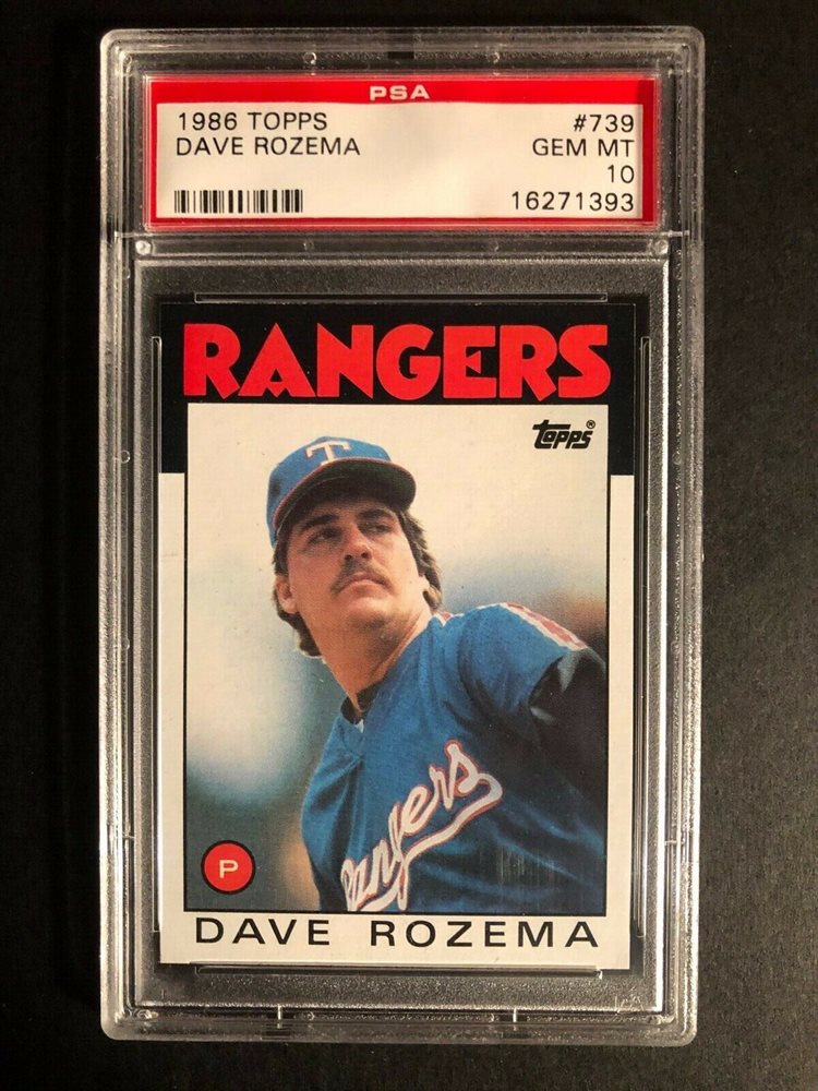 Auction Prices Realized Baseball Cards 1986 Topps Dave Rozema