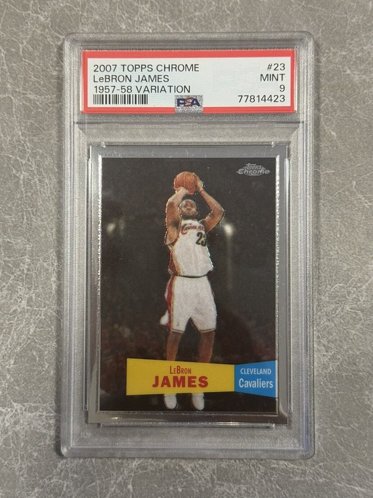 Auction Prices Realized Basketball Cards 2007 TOPPS CHROME Lebron
