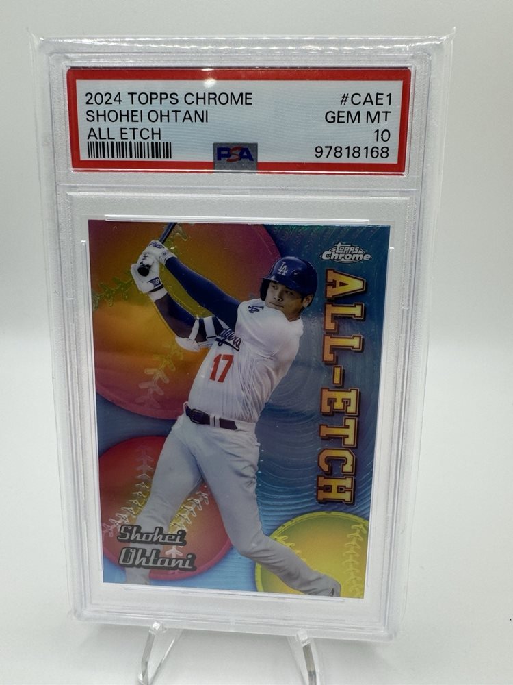 ゲームセンター・ゲームカード Topps Chrome Shohei Ohtani RC PSA WBC Shohei Ohtani 2025 Topps Chrome #HX-1 Helix /(SSP) Price