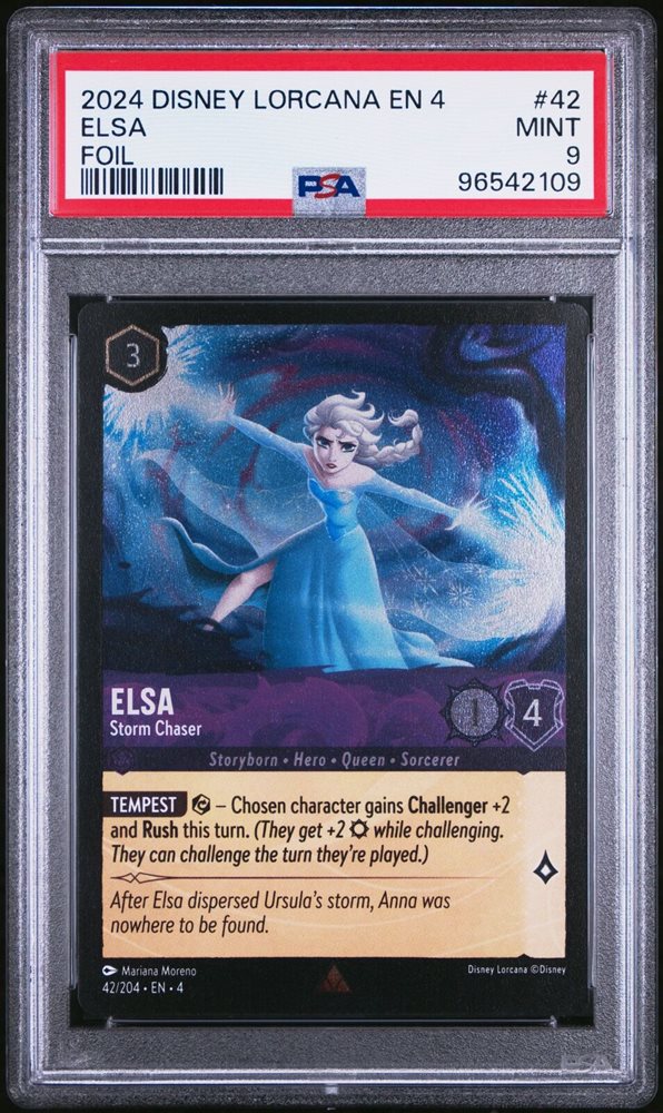 エルサ ロルカナ 英語 psa9 Auction Prices Realized Tcg Cards 2024 DISNEY LORCANA EN 4
