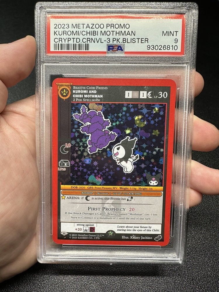 Auction Prices Realized Tcg Cards 2023 METAZOO PROMO Kuromi And