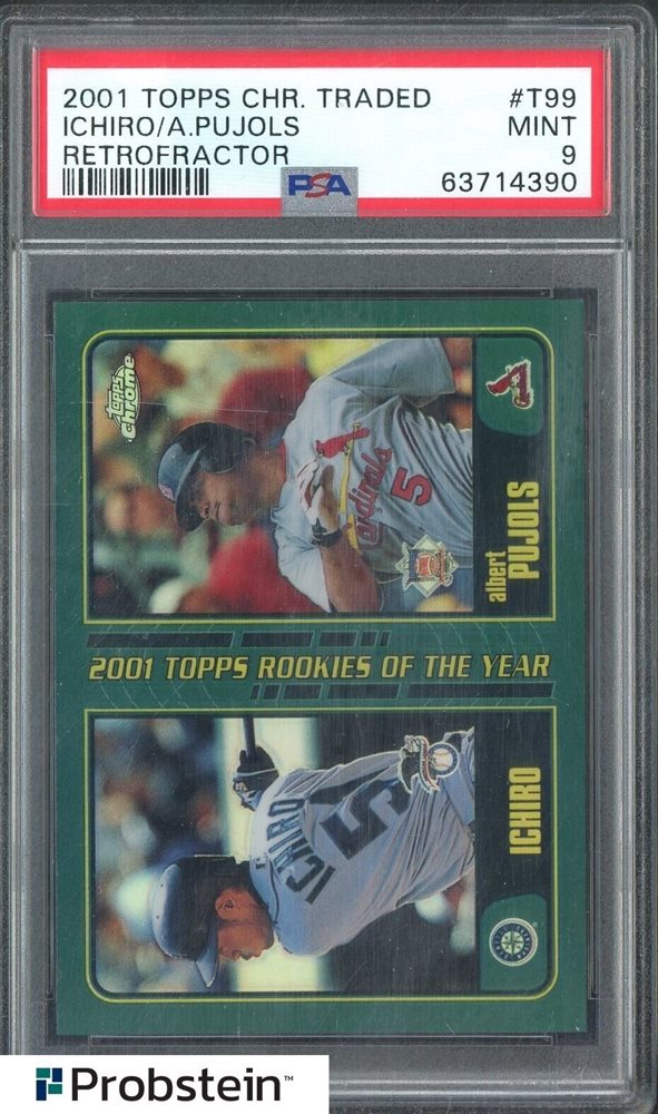 Auction Prices Realized Baseball Cards 2001 TOPPS CHROME TRADED