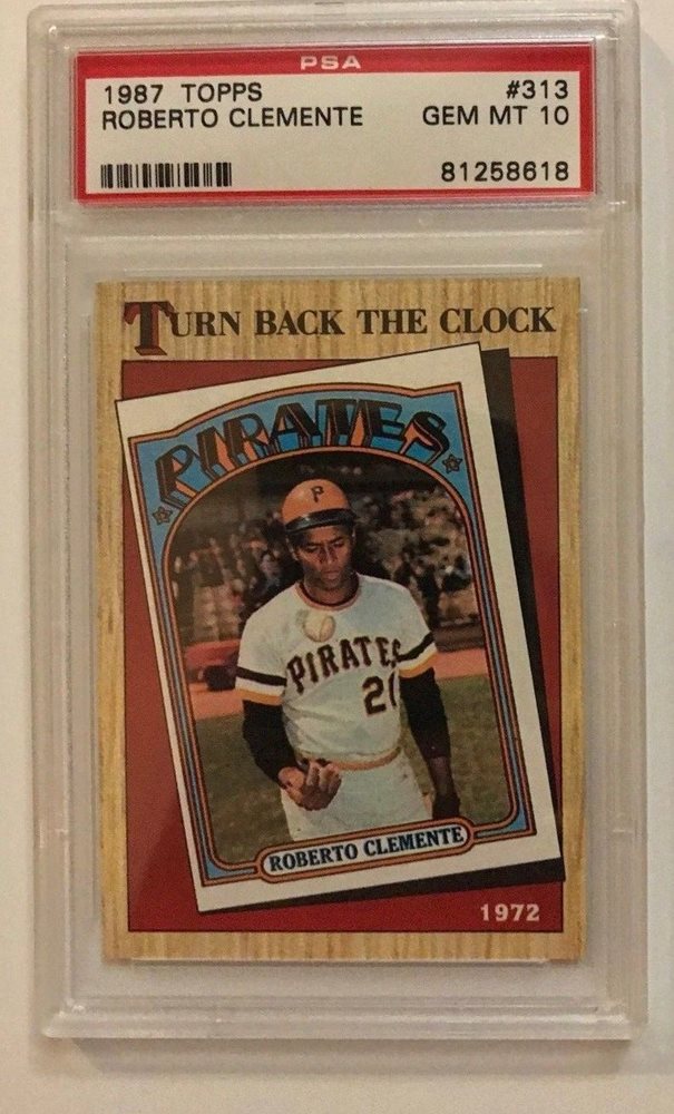 Auction Prices Realized Baseball Cards 1987 Topps Roberto Clemente TURN