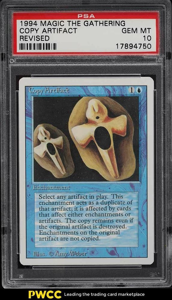 UNLIMITED Copy Artifact PSA鑑定済（NM-） Auction Prices Realized Tcg Cards 1994 MAGIC THE GATHERING