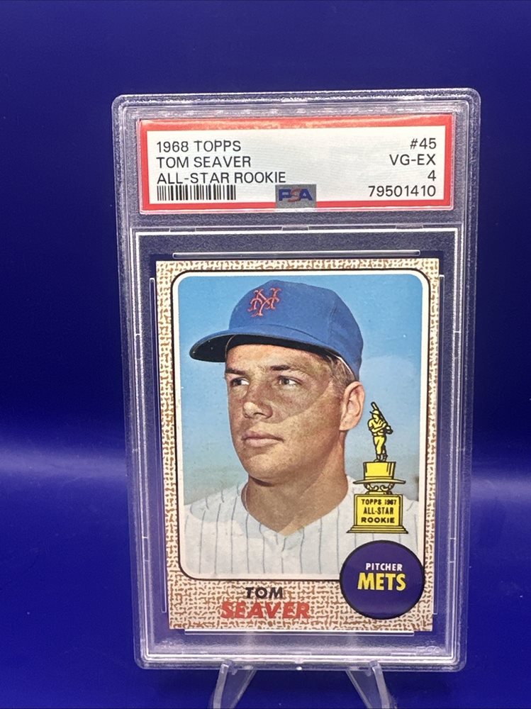 Auction Prices Realized Baseball Cards 1968 TOPPS Tom Seaver