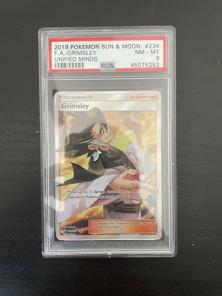 grimsley pokemon card CGC PRISTINE 10 Grimsley Full Art Trainer (Graded Card) – Phurion main image 1