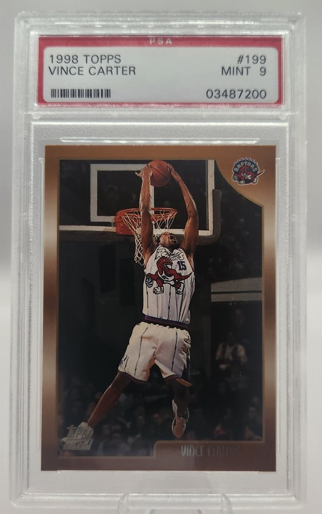 Auction Prices Realized Basketball Cards 1998 TOPPS Vince Carter