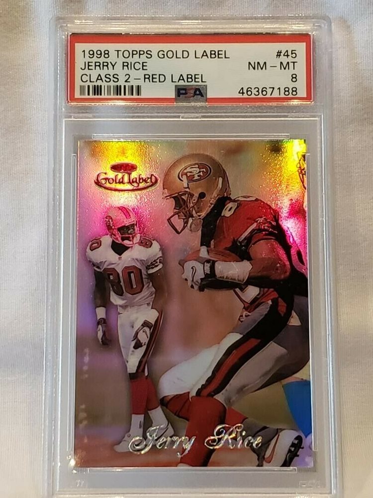 jerry様指定商品　シングルカード5点 Auction Prices Realized Football Cards 1998 TOPPS GOLD LABEL CLASS
