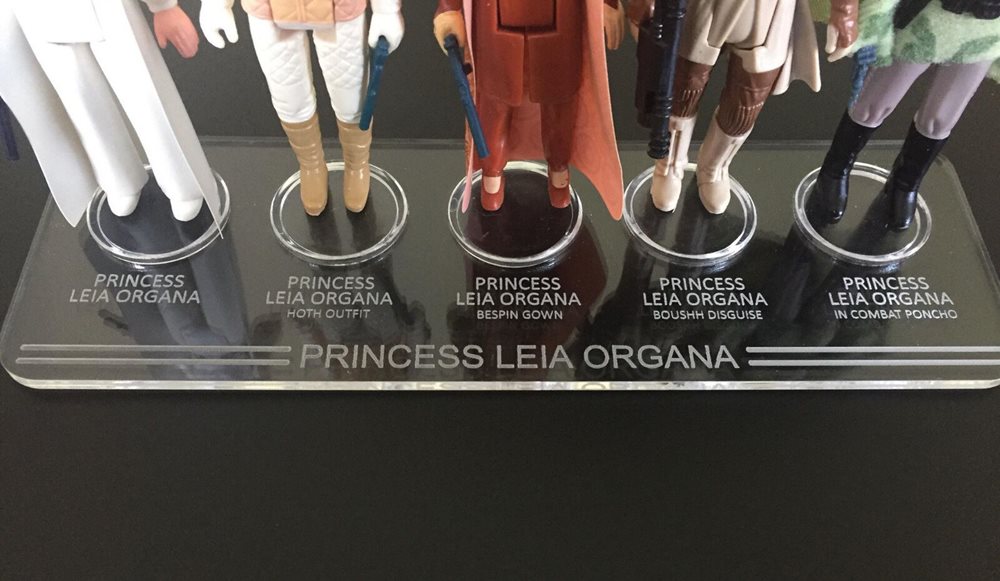stand only 1 x Synergy Stands Vintage Star Wars Princess Leia Stand