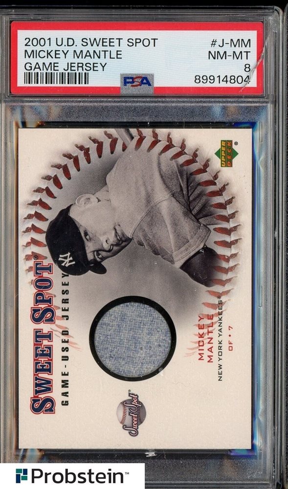 Mickey Mantle 2001 SP 本物ゲーム着用ジャージ UD-MM Mickey Mantle 2001 SP 本物ゲーム着用ジャージ UD-MM