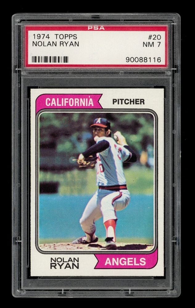 1974 Topps NOLAN RYAN PSA 8 ビンテージ MLB 1974 Tops Nolan Ryan Psa 8 Vintage Mlb | eBay