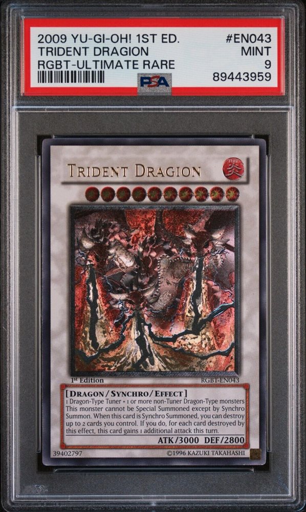 Yu-Gi-Oh! Trident Dragion (RGBT-EN043) – Ultra Rare, 1. Edition – Aus Dem Set Raging Battle