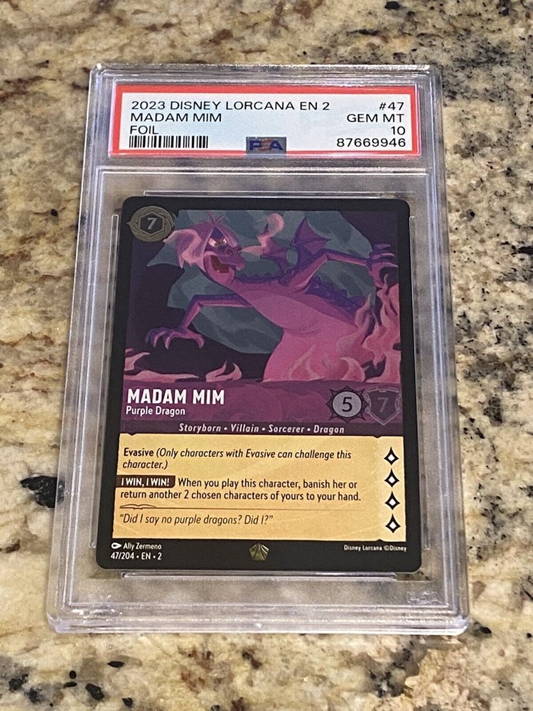 eBay Auction Item 156107580029 Tcg Cards 2023 Disney Lorcana En 2-Rise Of  The Floodborn