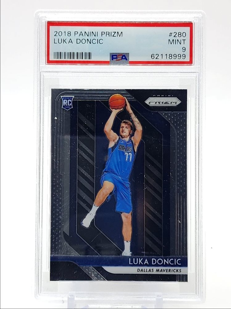 Rookie Card Luka Doncic Rc Psa Appraisal Completed Low Pop