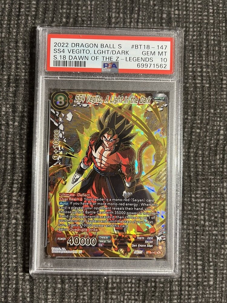 Auction Prices Realized Tcg Cards 2022 DRAGON BALL SUPER CARD GAME