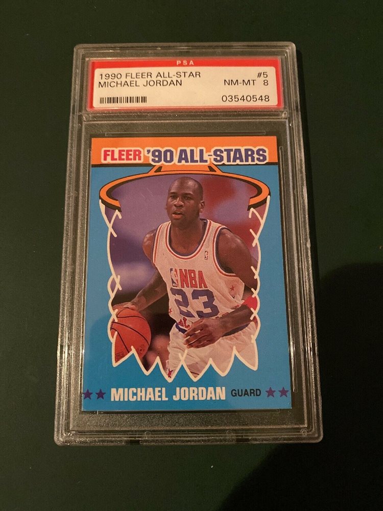 1990 fleer basketball cards michael jordan