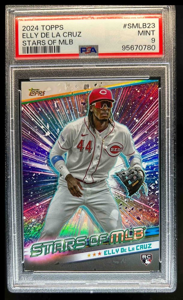 【貴重】_ＰSA9鑑定品_ELLY DE LA CRUZ_直筆オンカードサイン Auction Prices Realized Baseball Cards 2024 TOPPS STARS OF