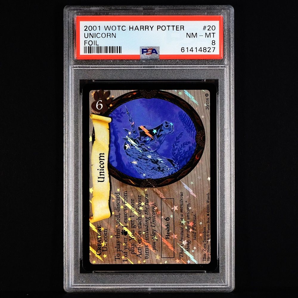 ハリー・ポッター ユニコーン トレーディングカード 20/116 Harry Potter TCG Base Set Unicorn Foil 20/116 RARE CARD | eBay