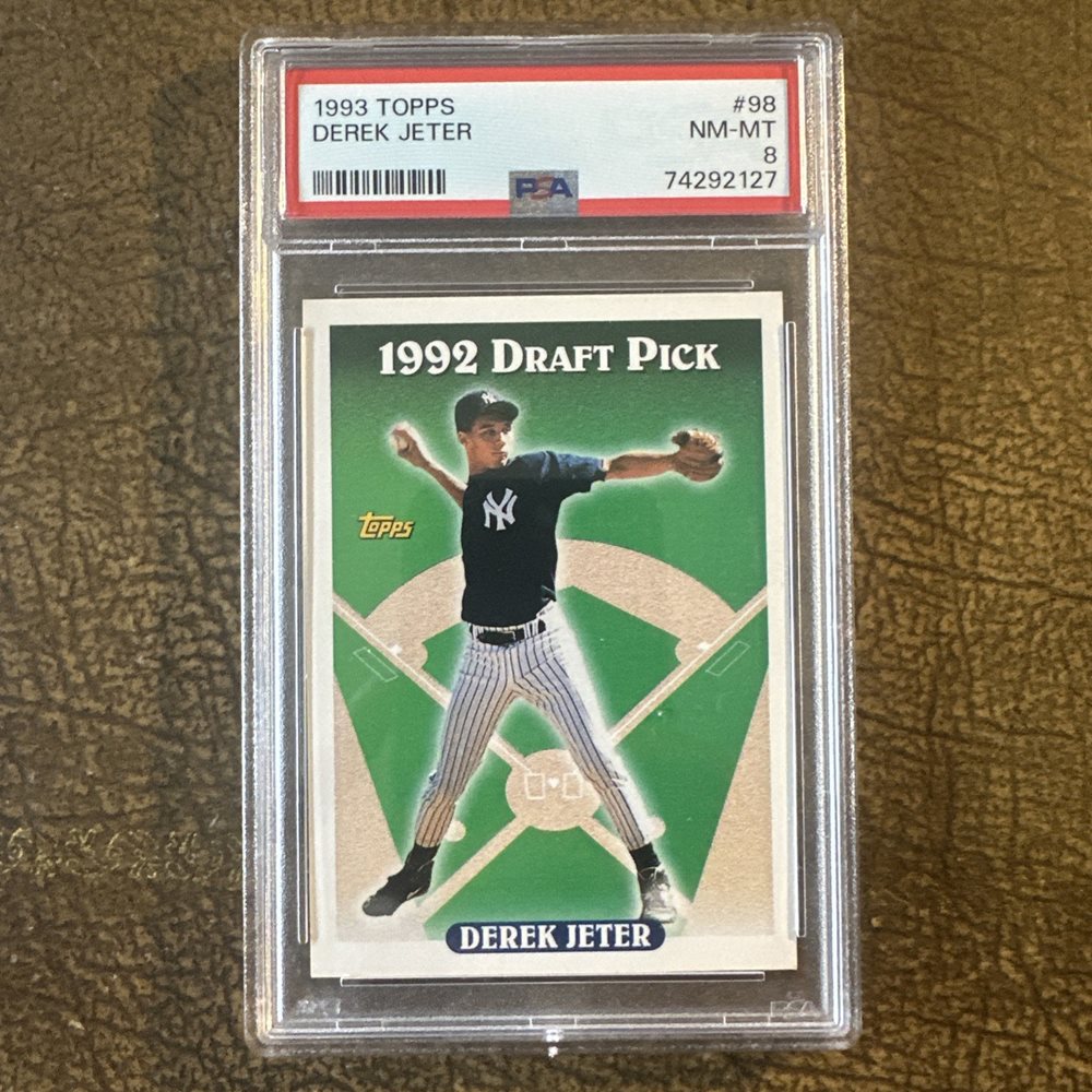 1993 デレク・ジータ　psa7 Auction Prices Realized Baseball Cards 1993 PINNACLE Derek Jeter