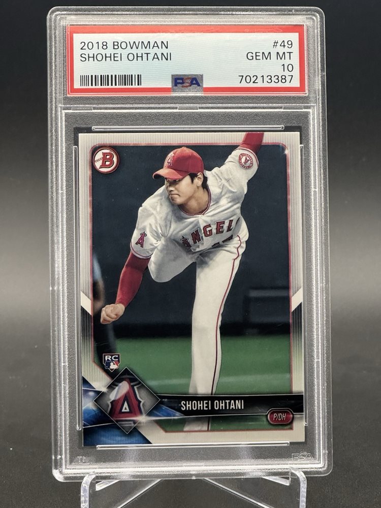 Auction Prices Realized Baseball Cards 2018 BOWMAN Shohei Ohtani