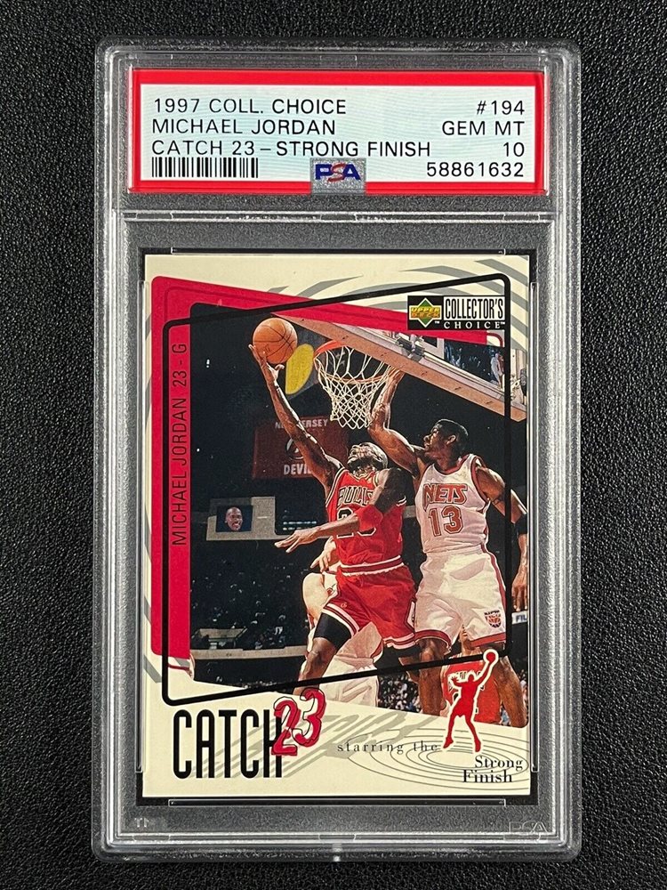 ＠NBA ジョーダン コメモラティブカード (UPPER DECK 1997) Michael Jordan 1997 Upper Deck Nestle Slam Dunk #22