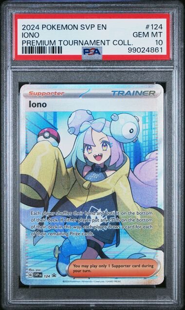 【確認用】ポケモンカード Iono サポーターカード 124 Iono - Scarlet & Violet Promos (SVP) #124 – Limitless