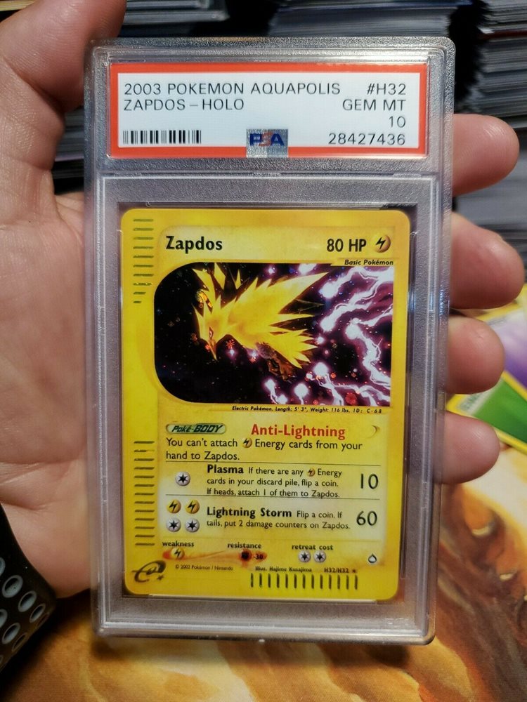 Auction Prices Realized Tcg Cards 2003 Pokemon Aquapolis