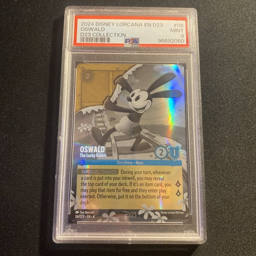 PSA10 Disney ディズニー ロルカナ ミッキー D23 オズワルド PSA10 Disney ディズニー ロルカナ ミッキー D23 オズワルド
