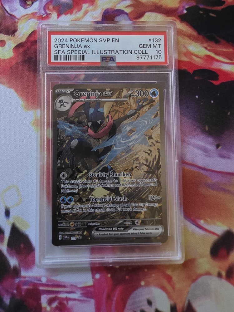 PSA9 2024 ゲッコウガEX greninja ex #132 2024 Pokemon Greninja Ex Special Illustration Rare Promo