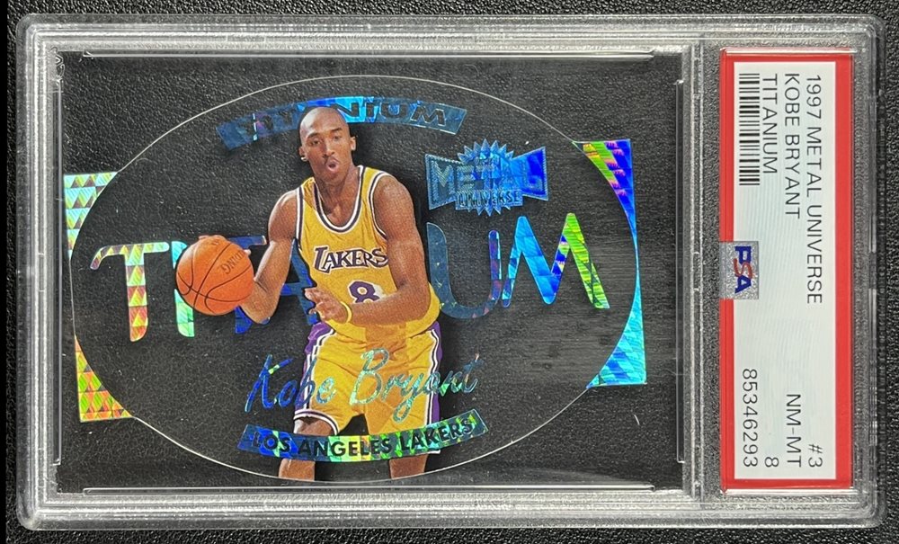 PSA鑑定済 1997 KOBE BRYANT L UNIVERSE 1997 Metal Universe Kobe Bryant #81 HOF Los Angeles Lakers