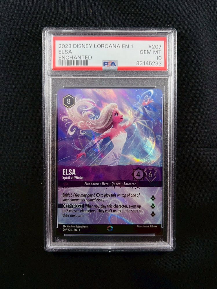 エルサ　エンチャンテッド　PSA10 PSA10 ロルカナ エルサ エンチャンテッド - メルカリ
