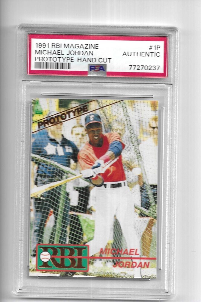 Auction Prices Realized Baseball Cards 1991 RBI MAGAZINE PROTOTYPE