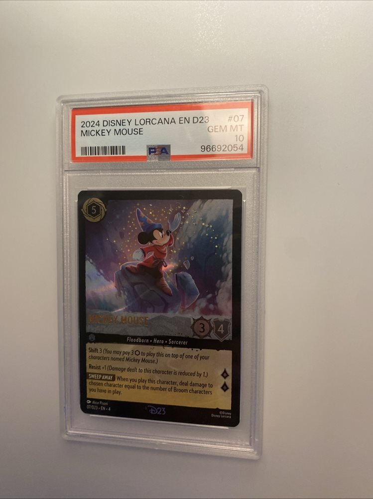 Auction Prices Realized Tcg Cards 2024 DISNEY LORCANA EN D23