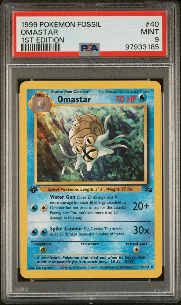 eBay Auction Item 305840483591 Tcg Cards 1999 Pokemon Fossil eBay Auction Item 305840483591 Tcg Cards 1999 Pokemon Fossil