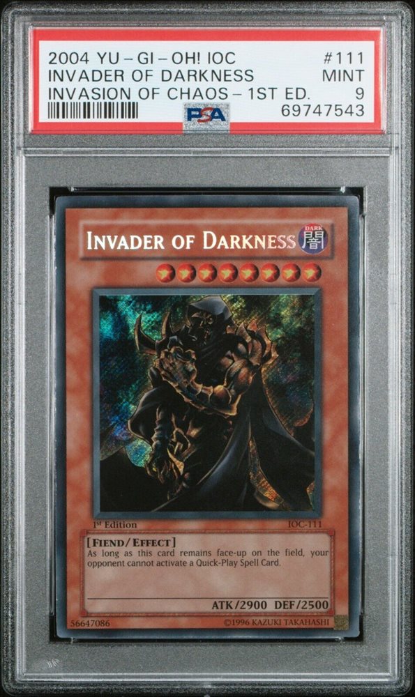 Auction Prices Realized Tcg Cards 2004 YU-GI-OH! IOC-INVASION OF