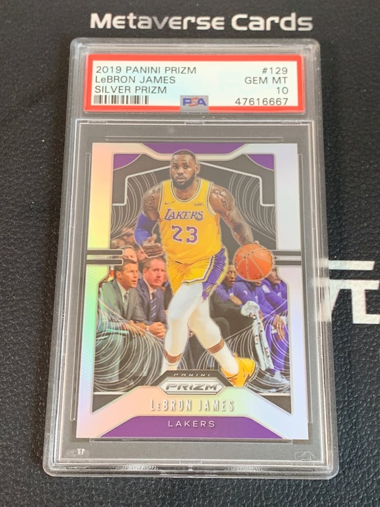 REVLON - 2019 Lebron James Silver Prizm レブロン LeBron James 2019 Prizm #129 Silver Price Guide - Sports