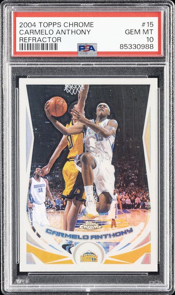 NBAカード　Carmelo Anthony rc refractor 2024-25 Topps Chrome - Carmelo Anthony #83 Refractor | eBay