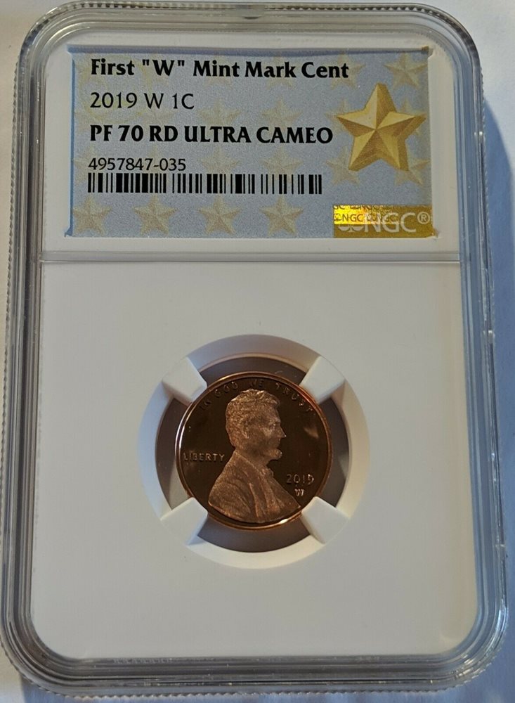 3634【NGC鑑定品PF70】2019年NGC記念メダル