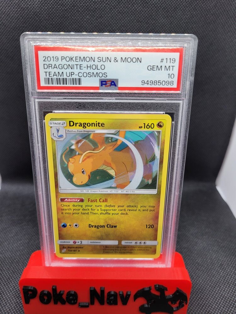 dragonite pokemon card sun and moon Lightning Dragon Pulse (180) Discard the top 2 cards of your deck. eBay Auction Item 196619176048 TCG