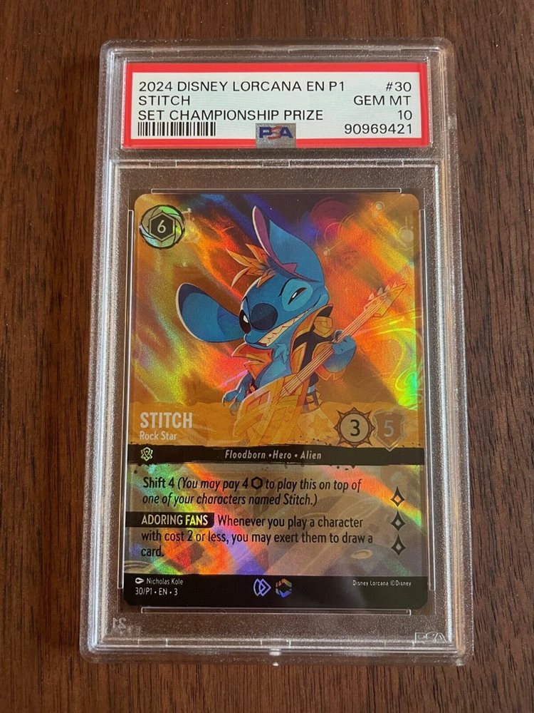 eBay Auction Item 276455980670 Tcg Cards 2024 Disney Lorcana En P1